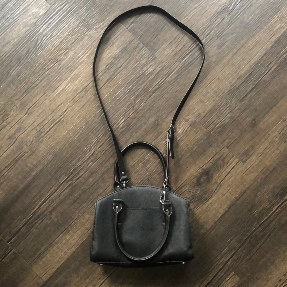 Tignanello Black Leather Bag